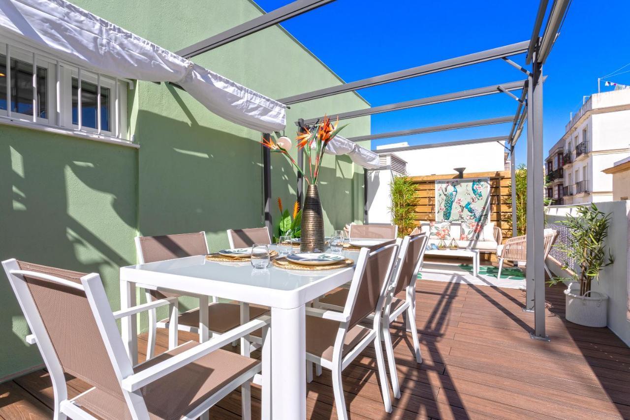 Genteel Home Mercado Central Terrace Cádiz Kültér fotó